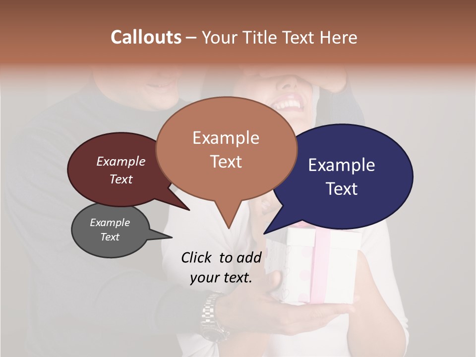 Wife Adults Husband PowerPoint Template