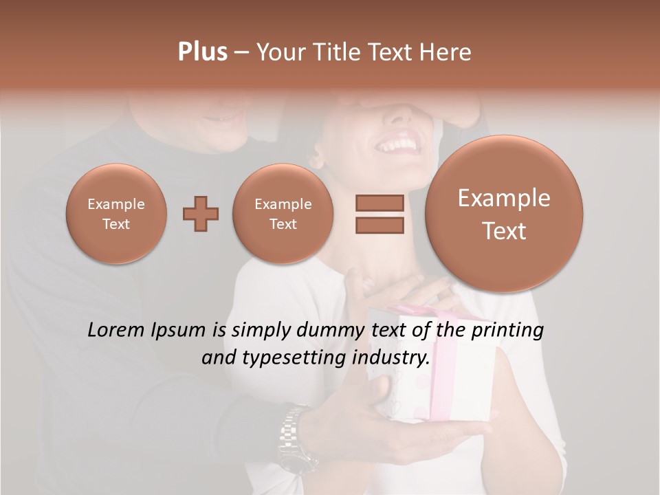 Wife Adults Husband PowerPoint Template