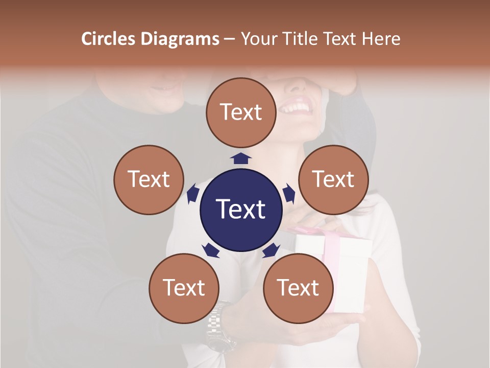 Wife Adults Husband PowerPoint Template