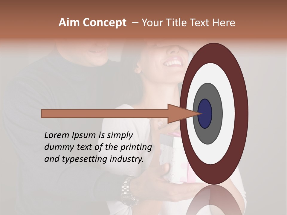 Wife Adults Husband PowerPoint Template