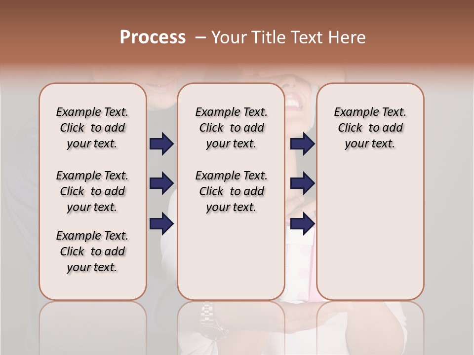 Wife Adults Husband PowerPoint Template