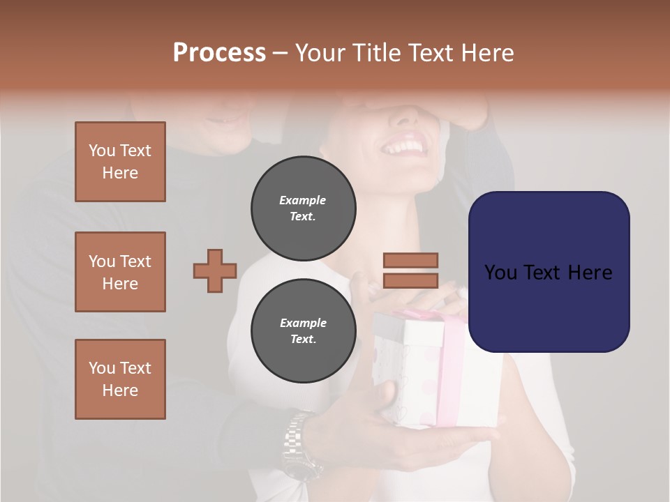 Wife Adults Husband PowerPoint Template