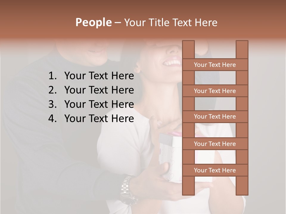 Wife Adults Husband PowerPoint Template