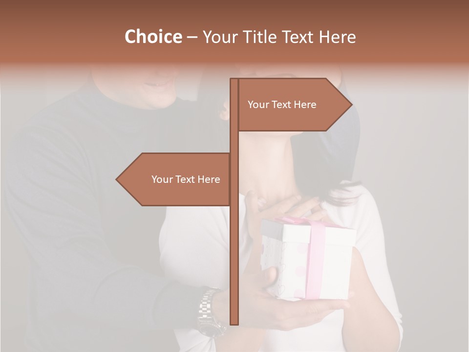 Wife Adults Husband PowerPoint Template