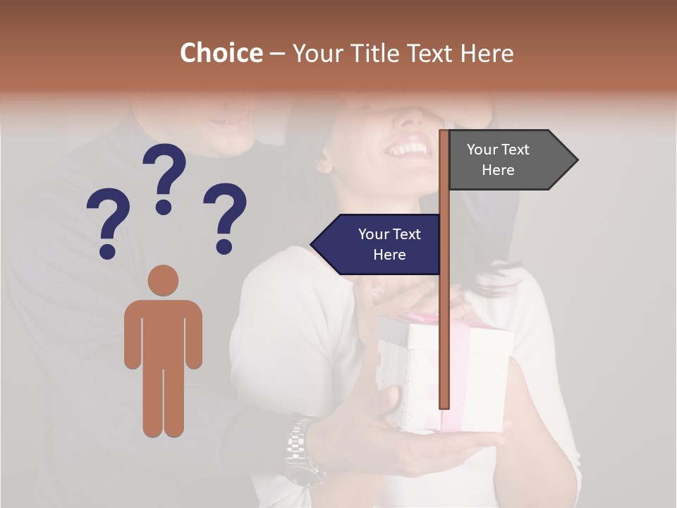 Wife Adults Husband PowerPoint Template