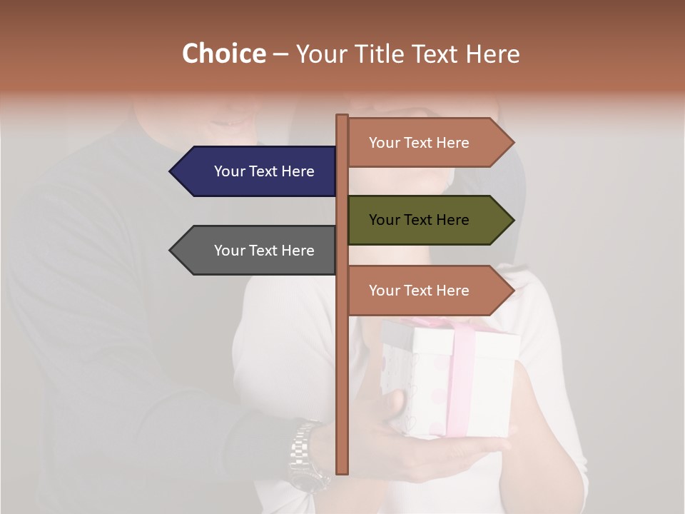 Wife Adults Husband PowerPoint Template