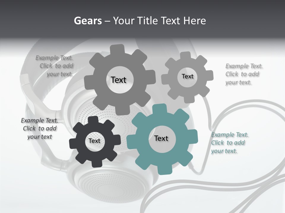 Modern Audio Sound PowerPoint Template