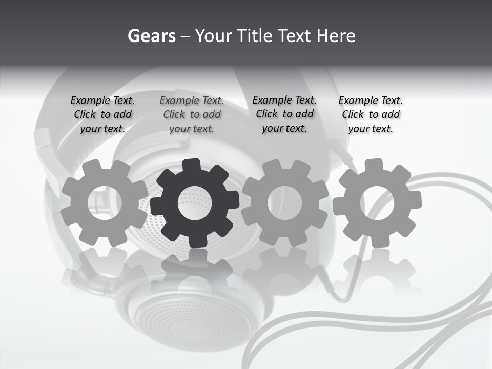 Modern Audio Sound PowerPoint Template