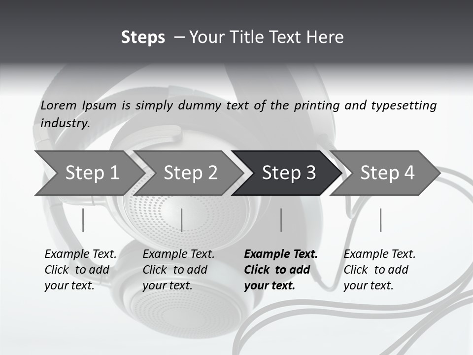 Modern Audio Sound PowerPoint Template
