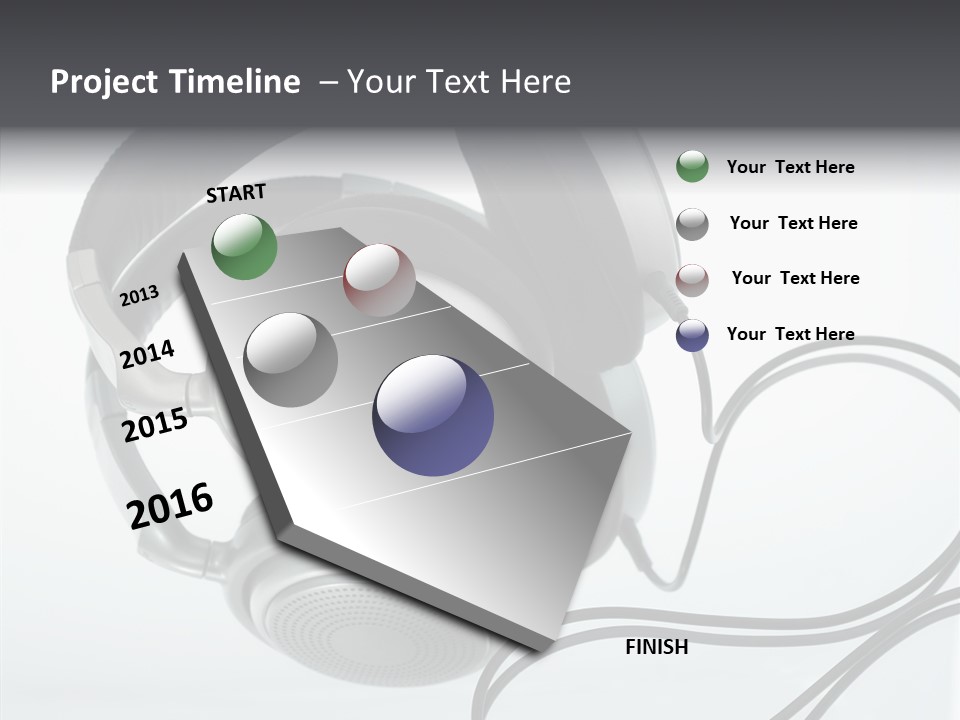 Modern Audio Sound PowerPoint Template