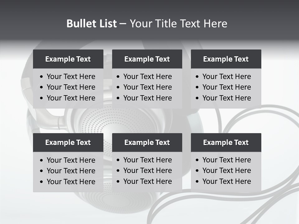 Modern Audio Sound PowerPoint Template
