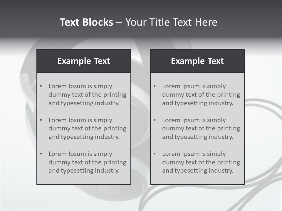 Modern Audio Sound PowerPoint Template