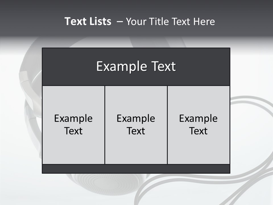 Modern Audio Sound PowerPoint Template