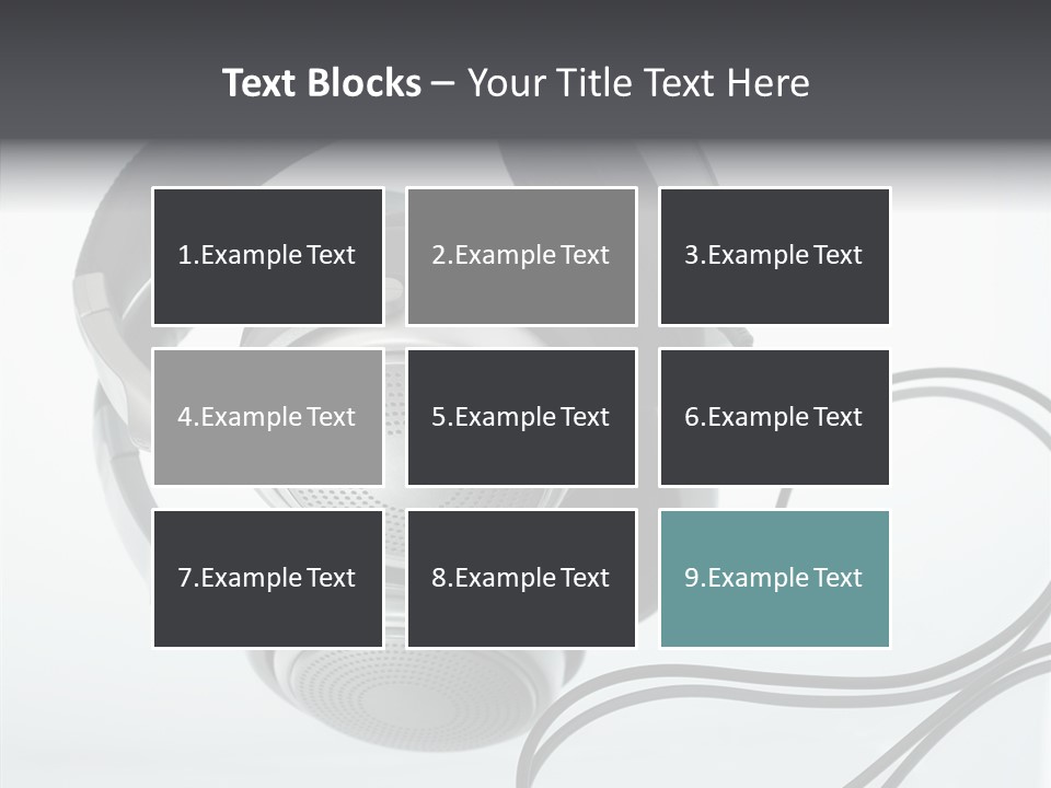 Modern Audio Sound PowerPoint Template