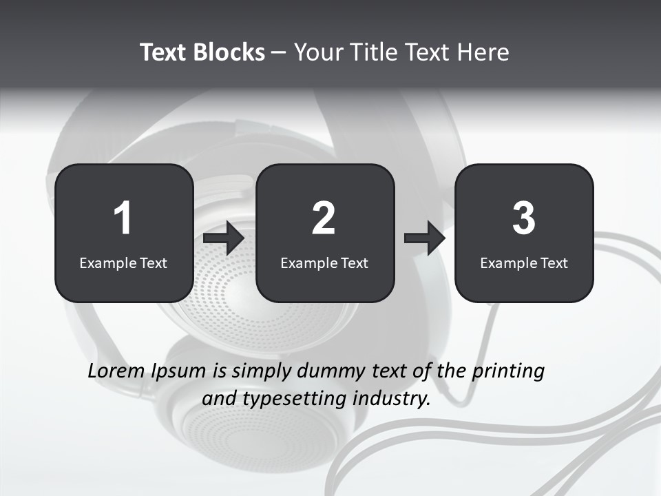 Modern Audio Sound PowerPoint Template