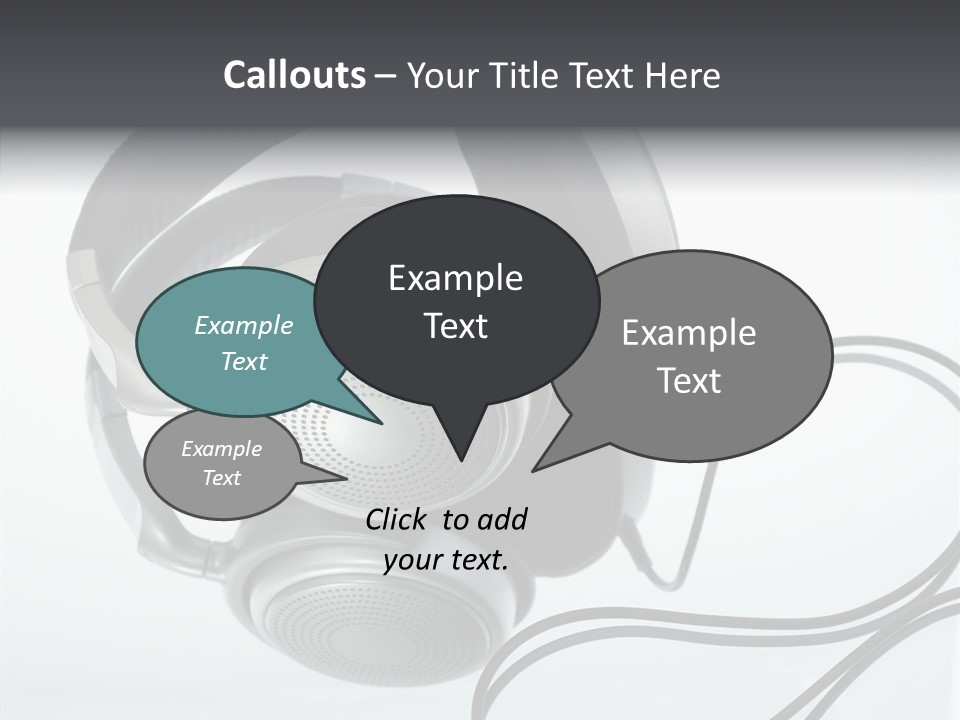 Modern Audio Sound PowerPoint Template
