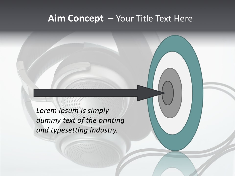 Modern Audio Sound PowerPoint Template