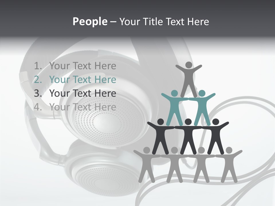 Modern Audio Sound PowerPoint Template