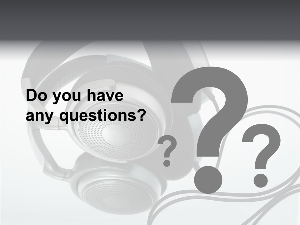 Modern Audio Sound PowerPoint Template