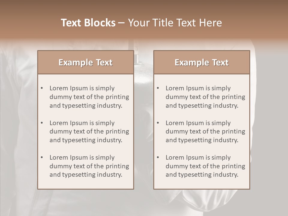 Studio Dramatic Athletic PowerPoint Template