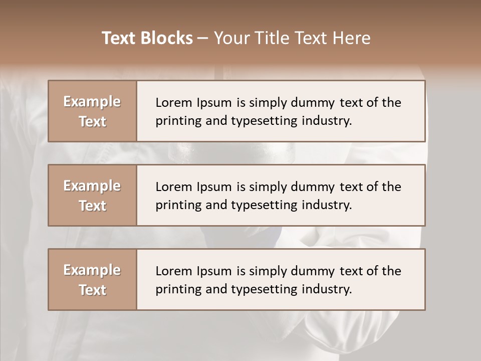 Studio Dramatic Athletic PowerPoint Template