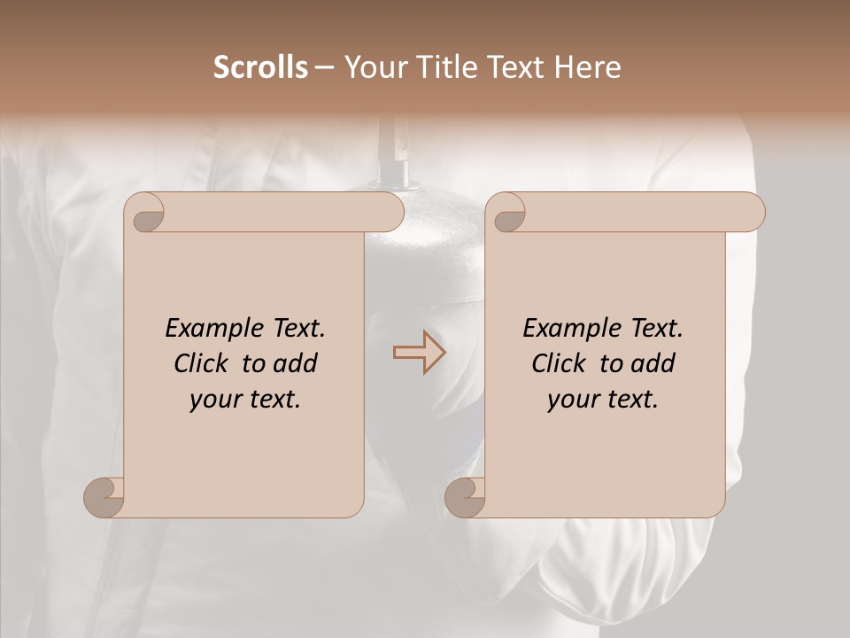 Studio Dramatic Athletic PowerPoint Template