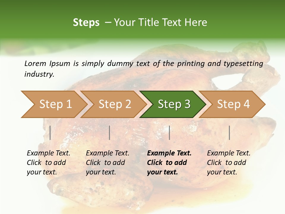 Drink Food Isolated PowerPoint Template