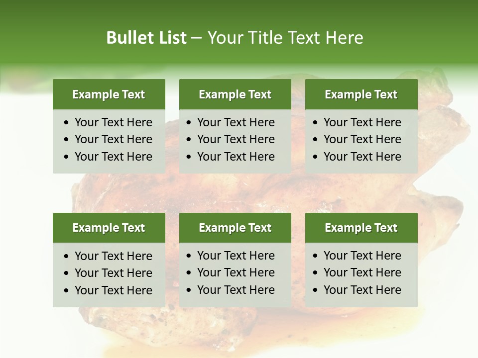 Drink Food Isolated PowerPoint Template