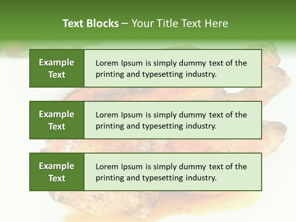 Drink Food Isolated PowerPoint Template