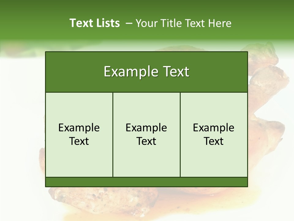 Drink Food Isolated PowerPoint Template