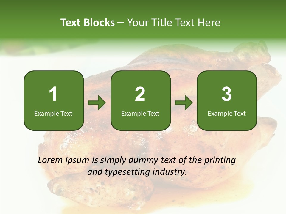 Drink Food Isolated PowerPoint Template