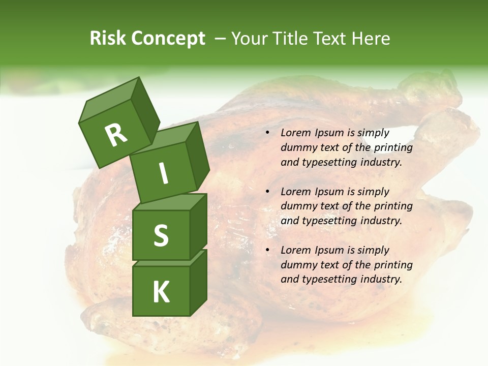 Drink Food Isolated PowerPoint Template