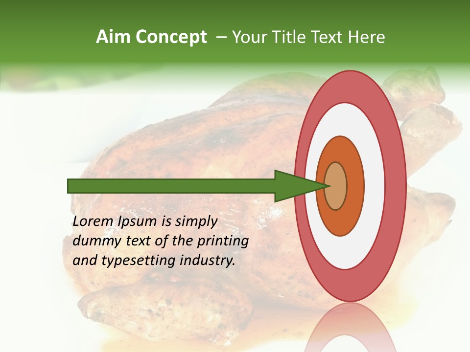 Drink Food Isolated PowerPoint Template