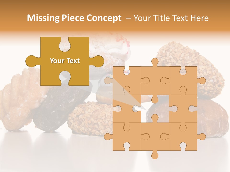 Calories Cholesterol Taste PowerPoint Template