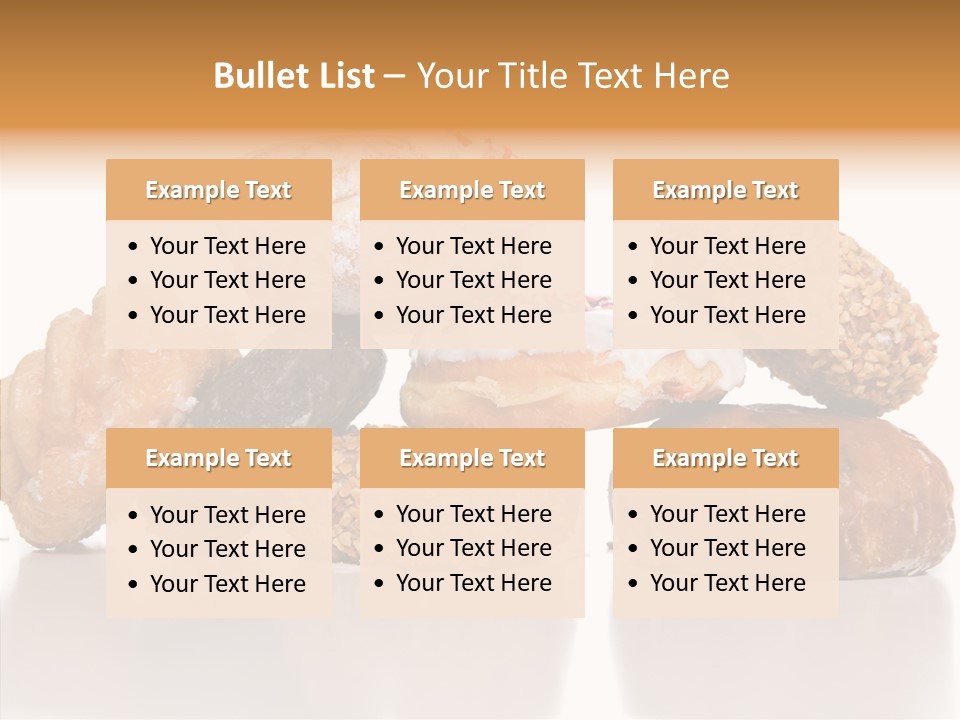Calories Cholesterol Taste PowerPoint Template