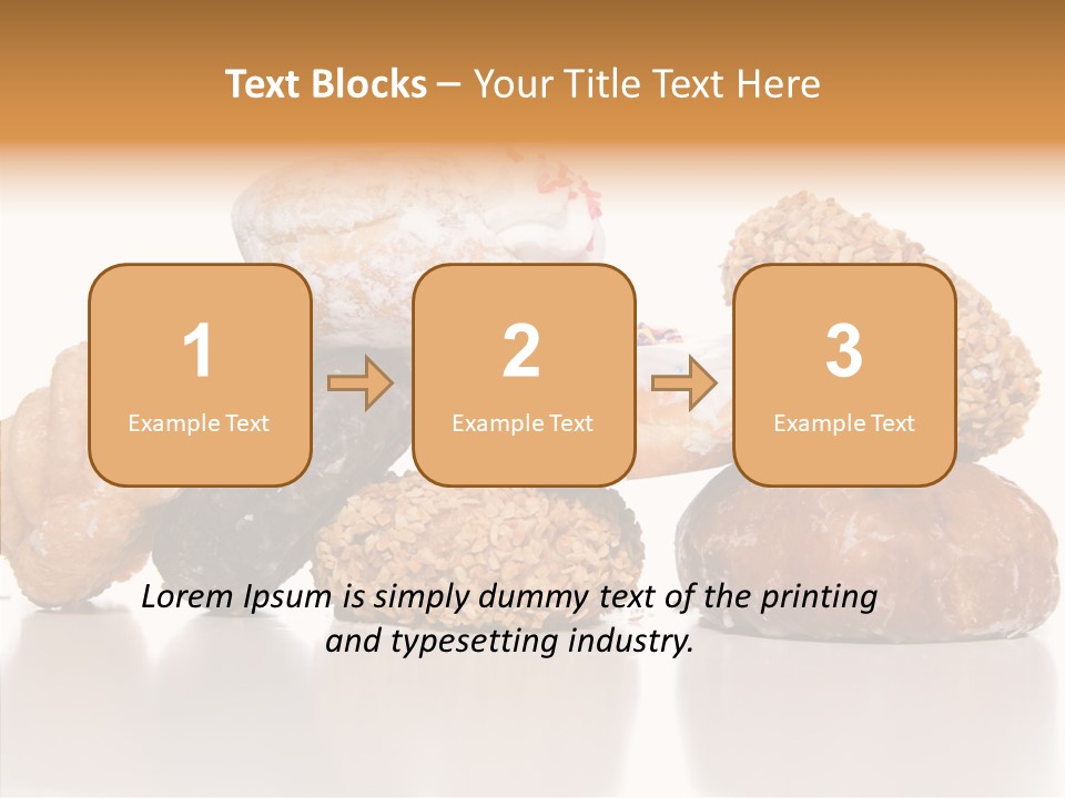 Calories Cholesterol Taste PowerPoint Template