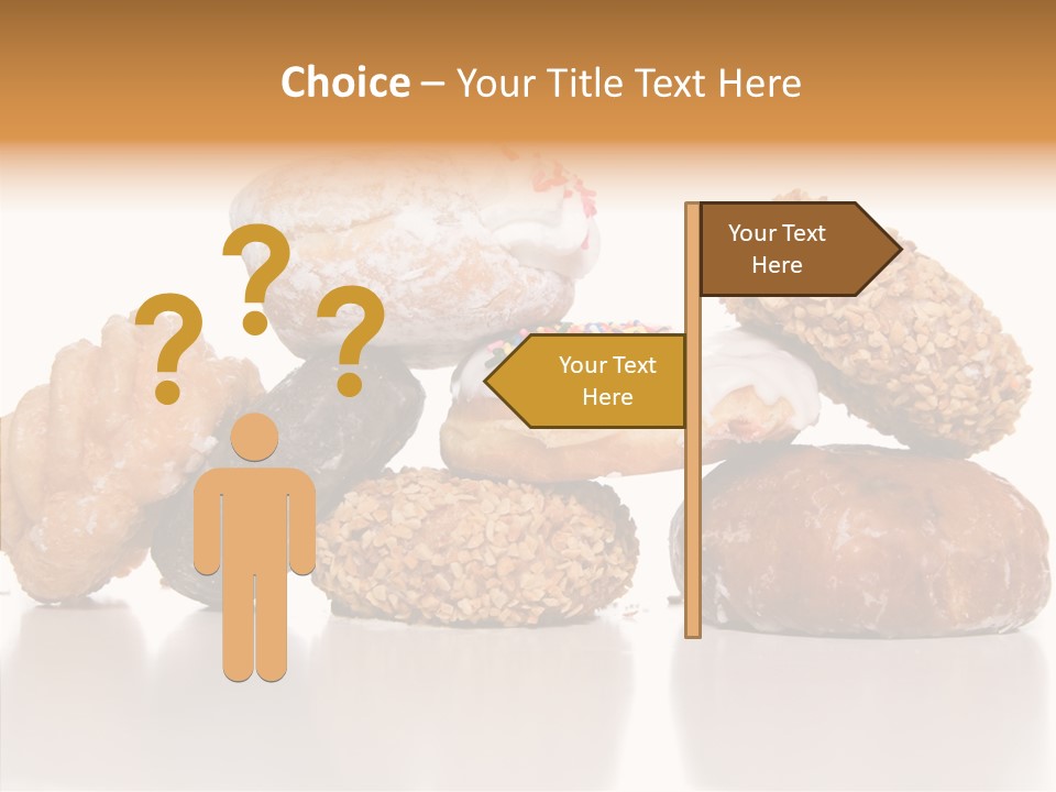 Calories Cholesterol Taste PowerPoint Template