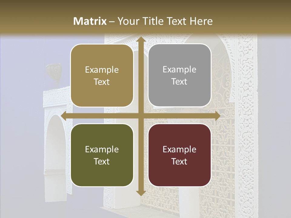 Fenetre Window Marrakech PowerPoint Template