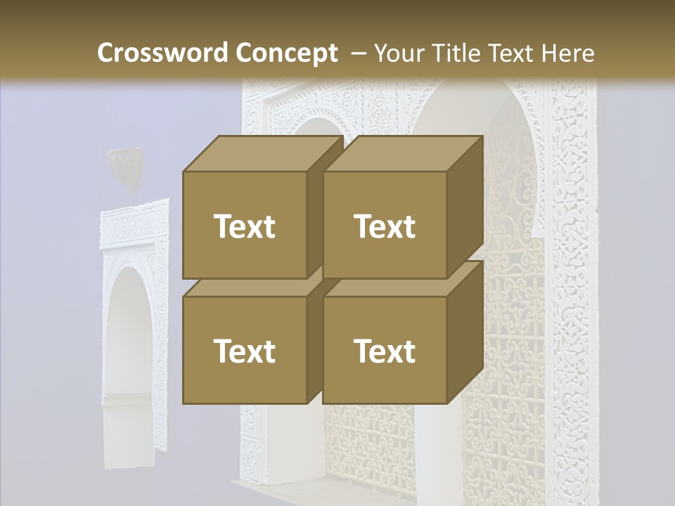 Fenetre Window Marrakech PowerPoint Template