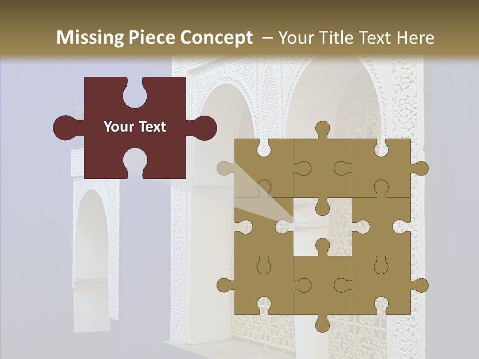 Fenetre Window Marrakech PowerPoint Template