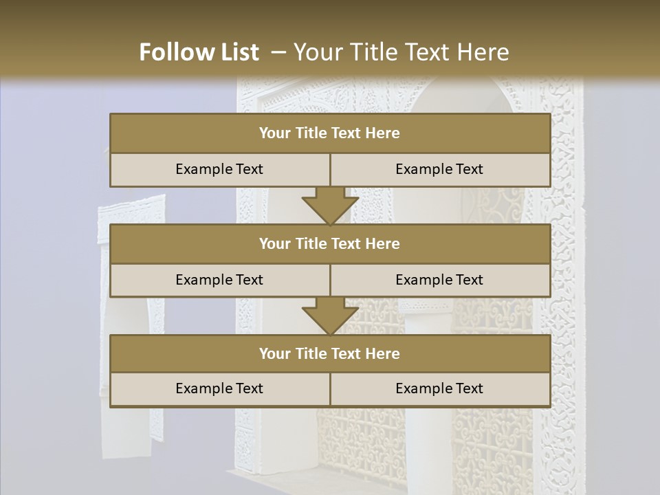 Fenetre Window Marrakech PowerPoint Template