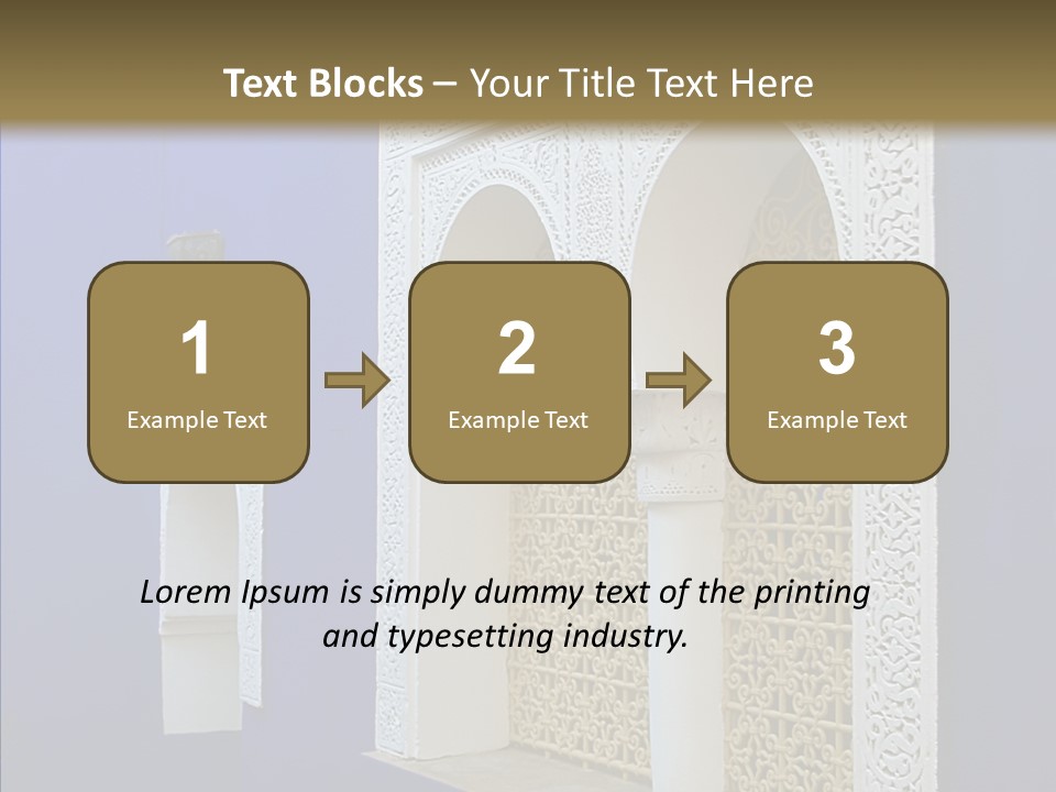 Fenetre Window Marrakech PowerPoint Template