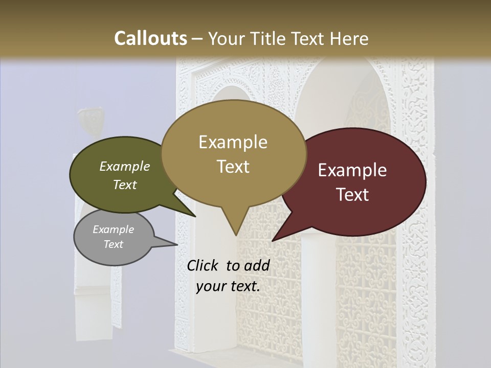 Fenetre Window Marrakech PowerPoint Template