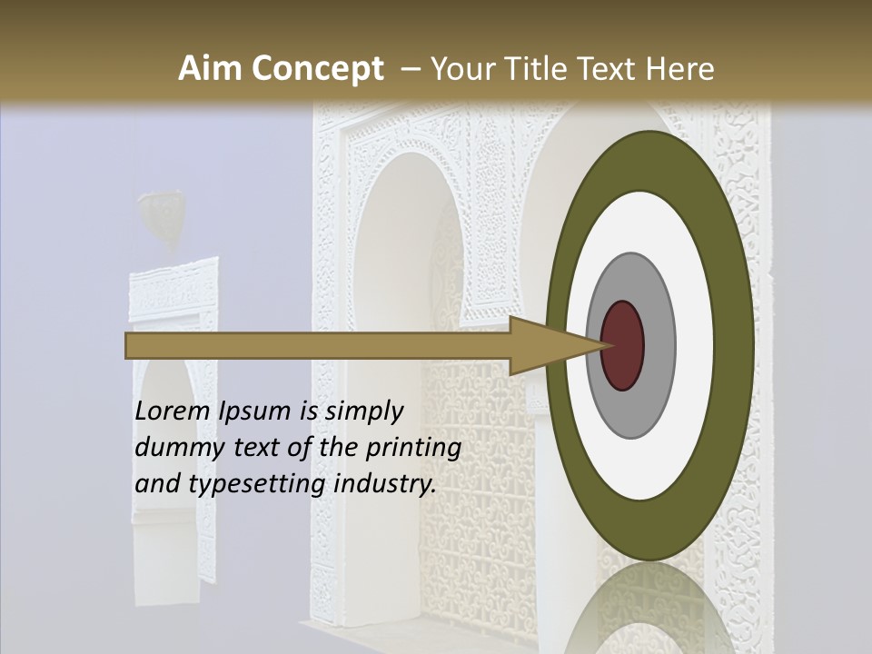 Fenetre Window Marrakech PowerPoint Template