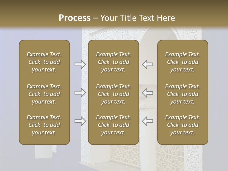 Fenetre Window Marrakech PowerPoint Template