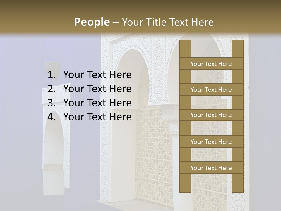 Fenetre Window Marrakech PowerPoint Template