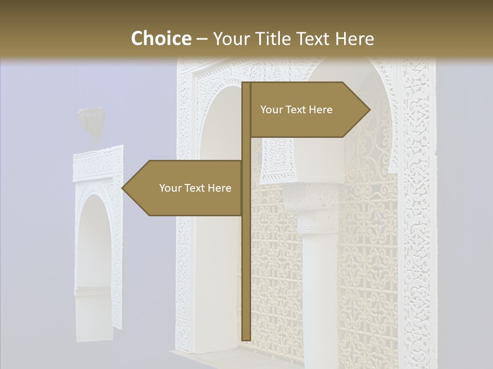 Fenetre Window Marrakech PowerPoint Template