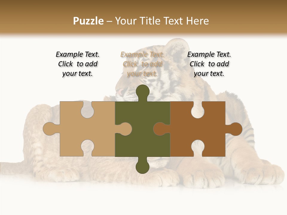 Undomesticated Creature Eye PowerPoint Template