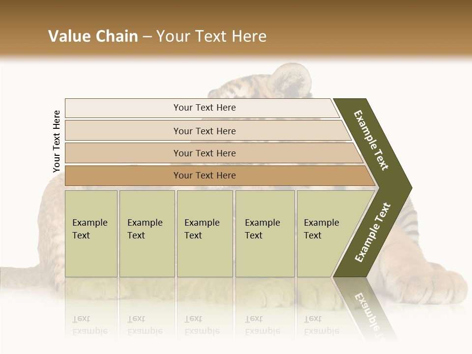 Undomesticated Creature Eye PowerPoint Template