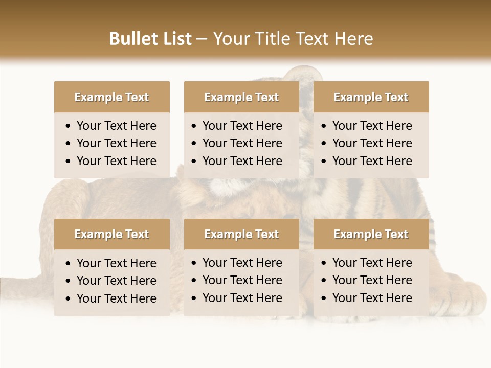 Undomesticated Creature Eye PowerPoint Template